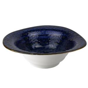 Kom diam. 22cm. inh. 1ltr. Jersey blauw Q Authentic