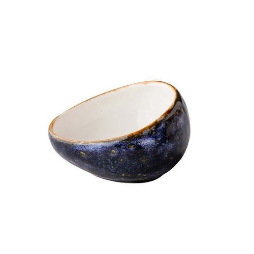 Sauskom driehoekig diam. 8,5cm. inh. 11cl. Jersey blauw Q Authentic