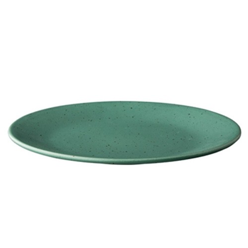 DIAM. PLAQUE. 22,5 cm. TINTO VERT MAT Q AUTHENTIQUE