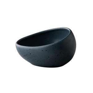 KOM DIAM. 8,5CM. INH. 11,9CL. TINTO MAT DONKERGRIJS Q AUTHENTIC