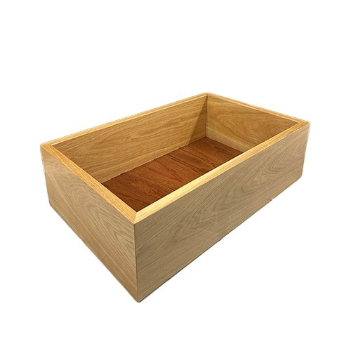 BREAD CONTAINER FOR GASTRONORM CONTAINER GN1/1 DIM. 54.5X34X(H)15CM. OAK