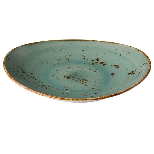 Bord ovaal afm. 30x25,5cm. Aqua Q Authentic
