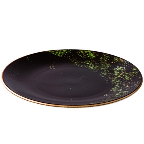 COUPE BOARD DIAM. 27.5CM. AMAZON JUNGLE GREEN Q AUTHENTIC