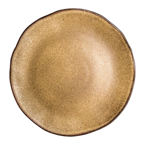 DIAM. PLAQUE. 28,5 cm. STONEBROWN Q AUTHENTIQUE