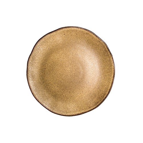 DIAM. PLAQUE. 16CM. STONEBROWN Q AUTHENTIQUE