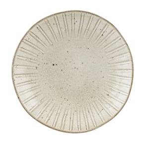 PLANCHE COUPE DIAM. 26,5 cm. STONEWHITE Q AUTHENTIQUE