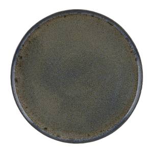 Bord opstaande rand diam. 26,5cm. Stoneblue Q Authentic