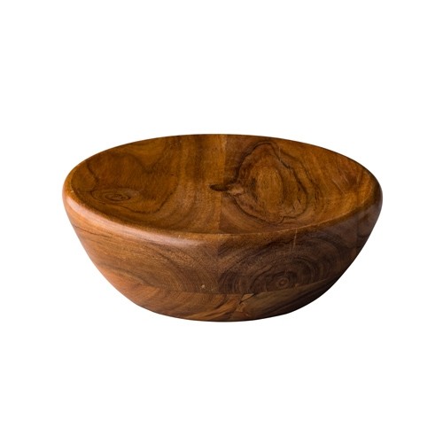 PLATE CONICAL HIGH DIAM. 20CM. SHAPES OAK WOOD Q AUTHENTIC