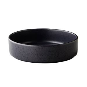 Bord diep Stapelbaar diam. 18cm. hgt. 5cm. ShApes zwart Q Authentic