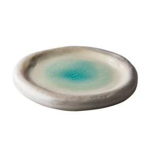 BOARD LOW DIAM. 25CM. HGT. 3CM. BLUE LAGOON Q AUTHENTIC