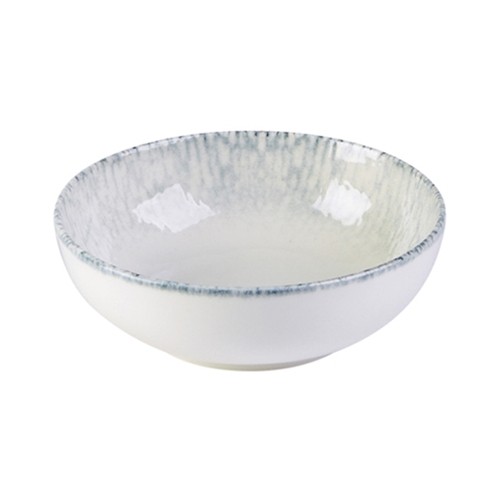 Kom laag diam. 13cm. hgt. 4cm. Ripple Porland Enigma