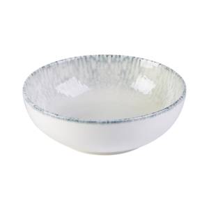 Kom laag diam. 13cm. hgt. 4cm. Ripple Porland Enigma