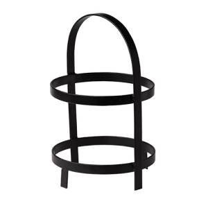 SETAGERE 2-LAYER DIM. 21.5X30CM. BLACK