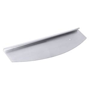 Pizzasnijder lgt. 52cm. halve maan roestvrijstaal