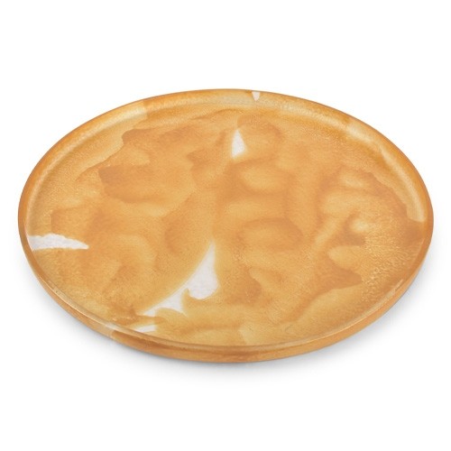 Bord plat met opstaande rand diam. 31cm. gold Folia F2D