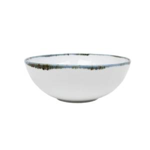 Schaal diam. 15cm. hgt. 6cm. Moods peaceful kleur wit Nova