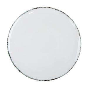 PLAQUE COUPE PLATE DIAM. 24CM. HUMEURS PAISIBLES COULEUR BLANC NOVA