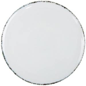 COUPE-TELLER FLACH DURCHM. 32CM. STIMMUNGEN FRIEDLICHE FARBE WEISS NOVA