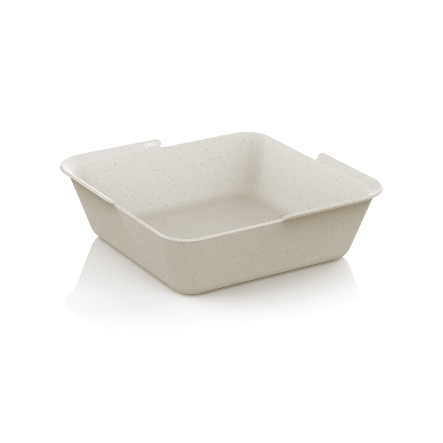 CIRCULBOX C410 (M) AFM. 156X156X47MM BEIGE-GRAPHIT-POLYPROPYLEN, BOX MIT 72 STÜCK
