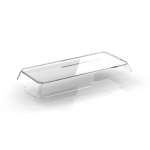 ABDECKUNG CIRCULBOX C700T ABM. 234X11X24,5MM TRANSPARENTES POLYPROPYLEN, KARTON MIT 100 STÜCK