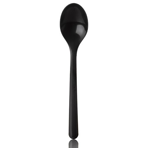 TABLE SPOON 180MM. HERCULES BLACK PPMF BOX OF 20X50 PIECES