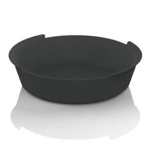 CIRCULBOWL CB800 AFM. 183X183X47MM. INH. 800ML. BOITE POLYPROPYLENE NOIR DE 48 PIÈCES