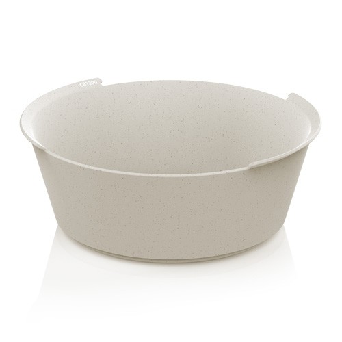 CIRCULBOWL CB1200 AFM. 183X183X68.5MM. INH. 1200ML. BEIGE GRAPHITE POLYPROPYLENE BOX OF 38 PIECES