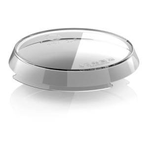 ABDECKUNG CIRCULBOWL CB400T ABM. 183X183X24,5MM. TRANSPARENTE POLYPROPYLEN-BOX MIT 70 STÜCK