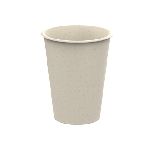 DRINKING CUP CIRCULCUP 180ML. BEIGE GRAPHITE POLYPROPYLENE BOX OF 660 PIECES