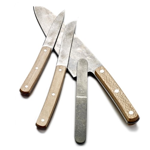 BÜROMESSER / MALERMESSER OBERFLÄCHE VON SERGIO HERMAN SERAX EDELSTAHL 18/10