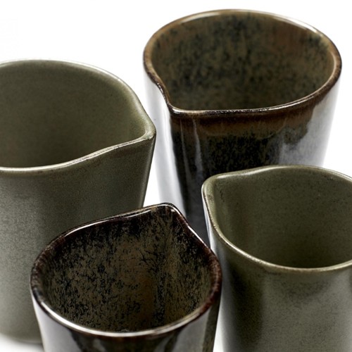 POT VERSEUR 10CL. SURFACE GRIS INDY PAR SERGIO HERMAN SERAX