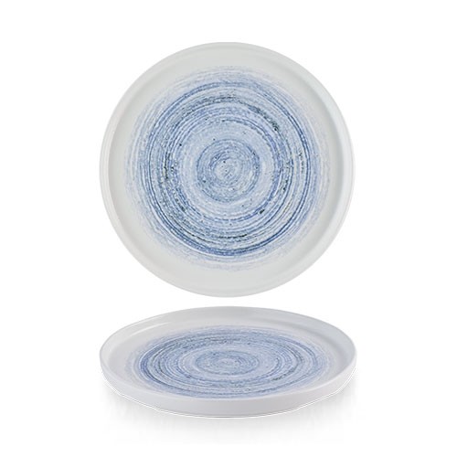 BORD OPSTAANDE RAND DIAM. 21CM. ELEMENTS COAST CHURCHILL