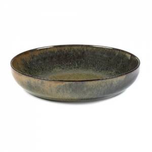 Diep bord diam. 21cm. indy grey Surface by Sergio Herman Serax