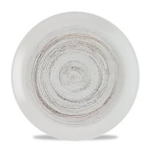 Coupebord plat diam. 26cm. Elements Dune Churchill