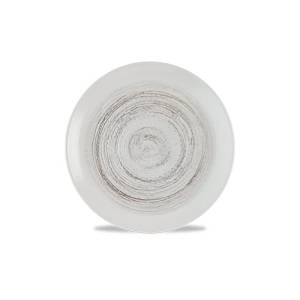 Coupebord plat diam. 17cm. Elements Dune Churchill