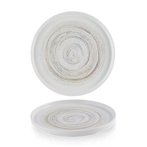 Bord opstaande rand diam. 21cm. Elements Dune Churchill