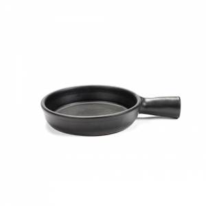 Terracotyta pan diam. 14cm. mat zwart Surface by Sergio Herman Serax