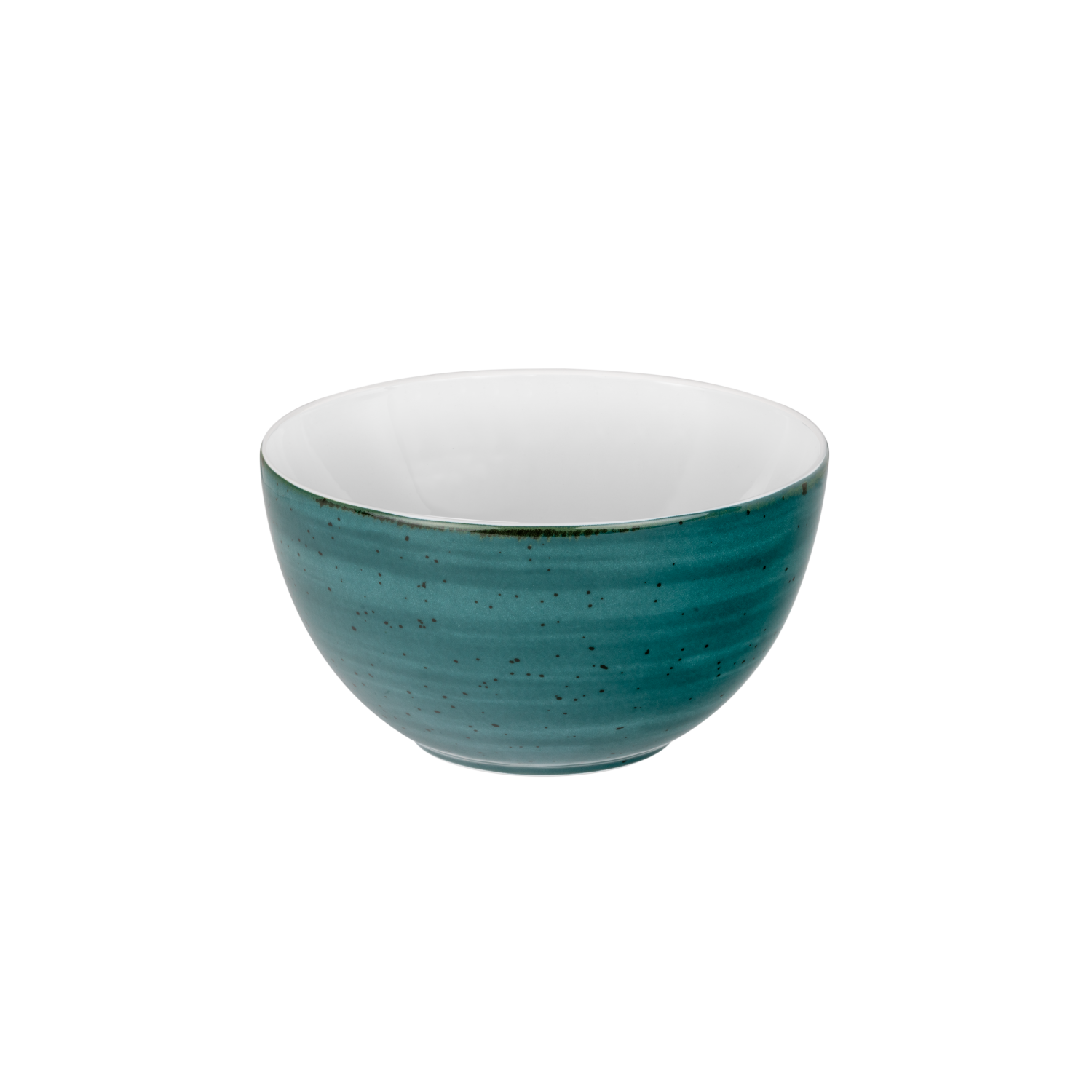 Schaal Universal s diam. 12cm. Saturno Nature kleur sprinkled petrol