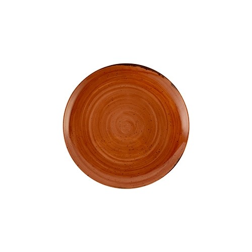 Coupebord XS diam. 16cm. Saturno Nature kleur sprinkled brown