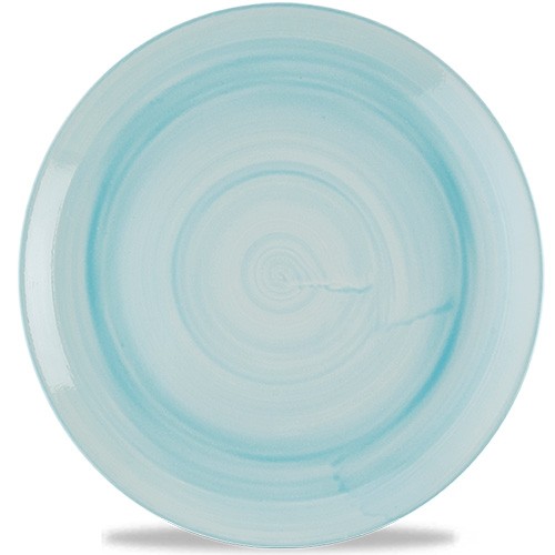 COUPE PLATE FLAT DIAM. 29CM. STONECAST CANVAS BREEZE CHURCHILL