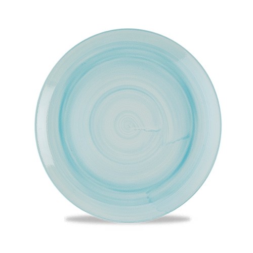 Coupebord plat diam. 22cm. Stonecast Canvas Breeze Churchill