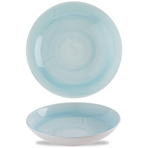 Coupebord diep diam. 25cm. Stonecast Canvas Breeze Churchill