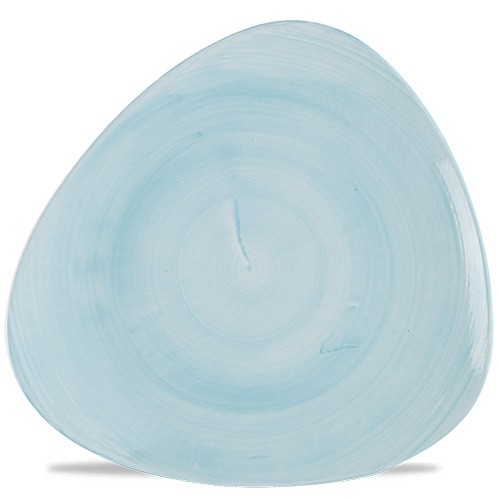 COUPE-TELLER DREIECKIG DURCHM. 27CM. STONECAST CANVAS BREEZE CHURCHILL