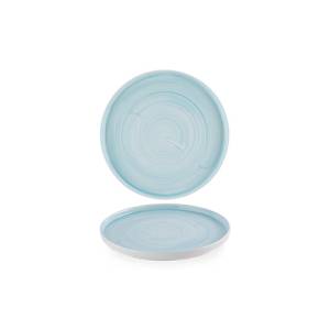 Bord opstaande rand diam. 16cm. Stonecast Canvas Breeze Churchill