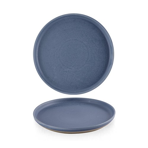 PLAQUE BORD SUPÉRIEUR DIAM. 21CM. EMERGE OSLO BLEU CHURCHILL