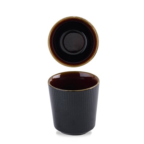 TAILLE DE LA TASSE DE CAPPUCCINO 29CL. NOURRIR LE CHURCHILL NOIR DE TOKYO