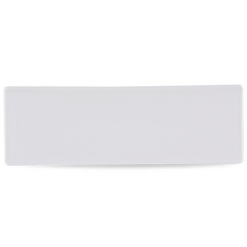 Bord rechthoekig afm. 32x11cm. Chefs Plates White Churchill