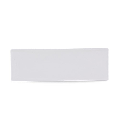 Bord rechthoekig afm. 30x9cm. Chefs Plates White Churchill