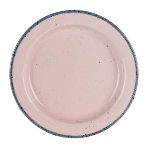 Bord vlak diam. 25,5cm. Moods Flirty kleur pink Nova