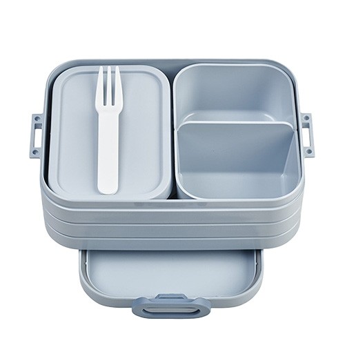 LUNCH BOX BENTO TAB MIDI ABMESSUNGEN 185X120X65MM. NORDISCHES BLAU - MEPAL